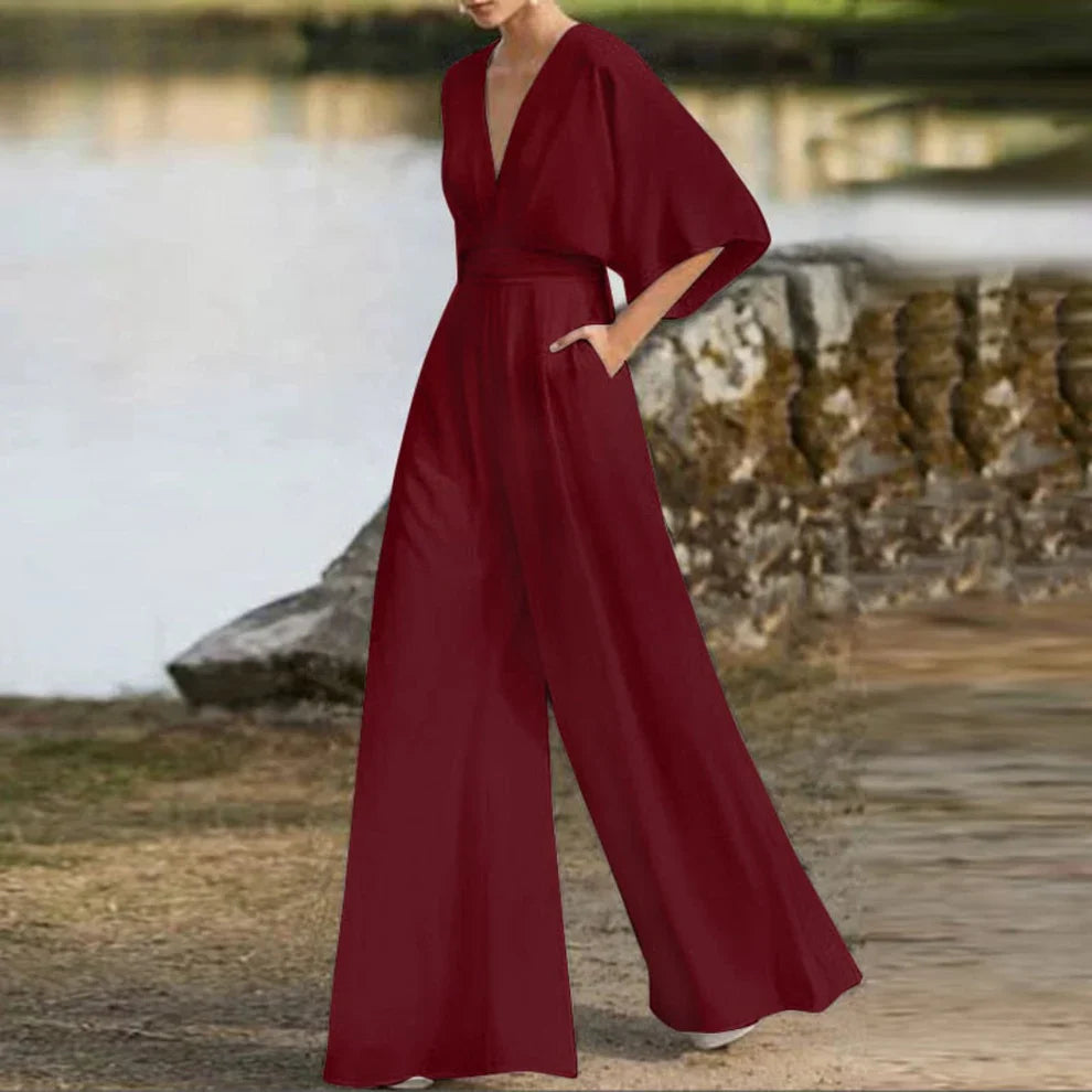 Eowyn – Elegant wide leg jumpsuit