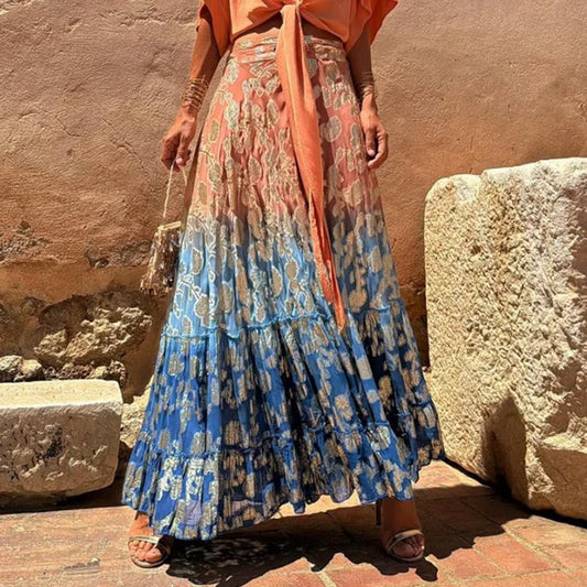 Arenda – Long Pleated Skirt