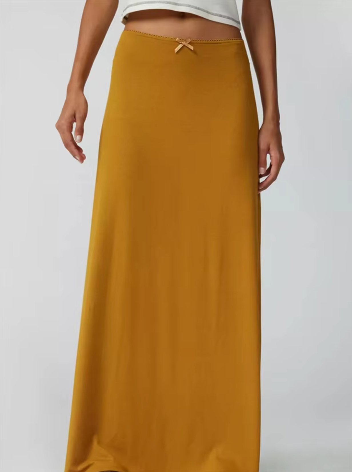 Gabriela – Elegant Cotton Long Skirt