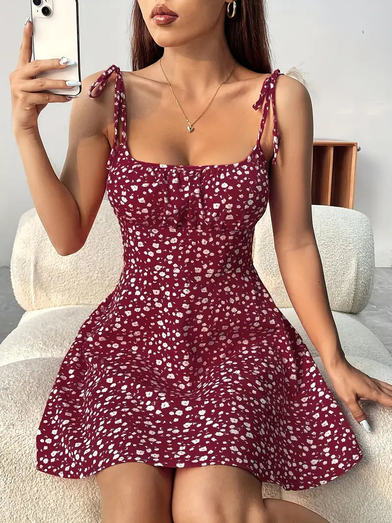 Maxine – Floral Print Mini Dress