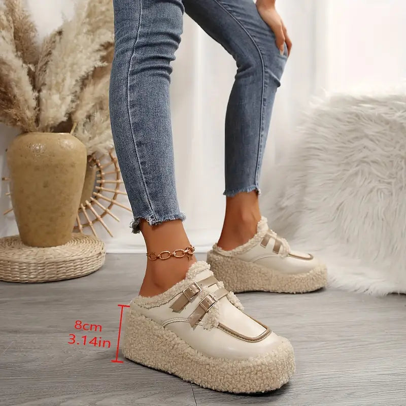 Marga – Plush Leather Loafer