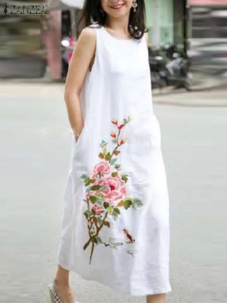 Sea – Casual Sleeveless Dress