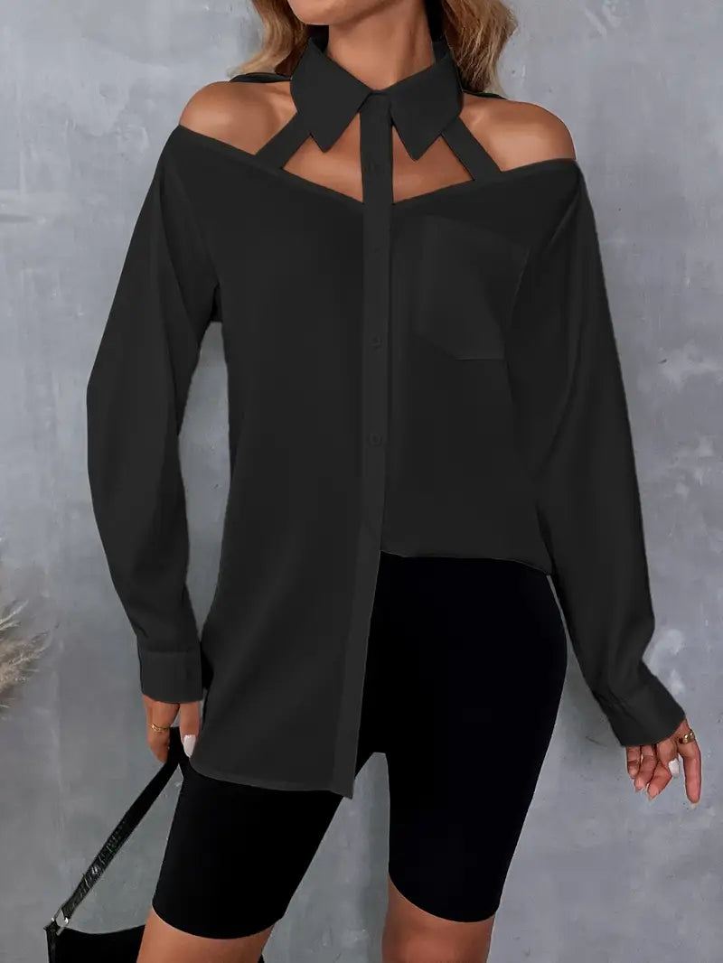 Idun – Stylish Modern Cut Blouse