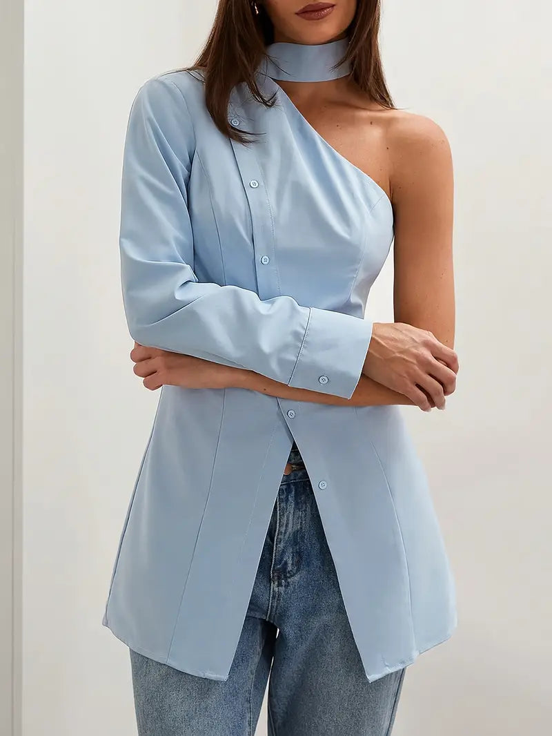 Ronja – Stylish Asymmetric Blouse