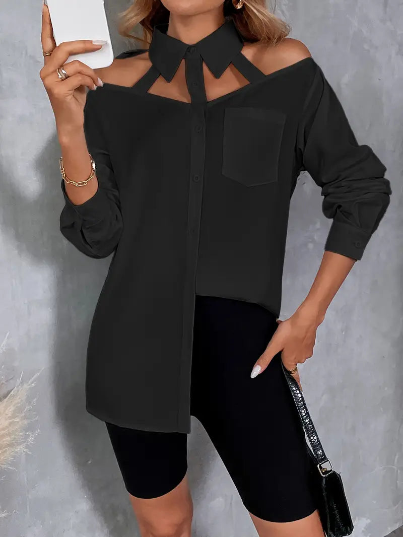 Idun – Stylish Modern Cut Blouse