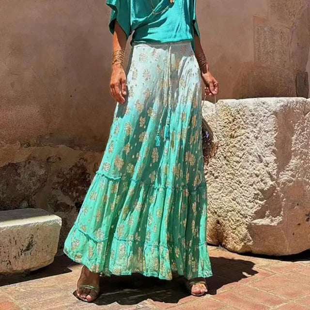 Arenda – Long Pleated Skirt