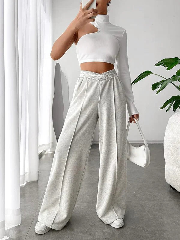 Jally – High waist Wide Leg Lounge Pants