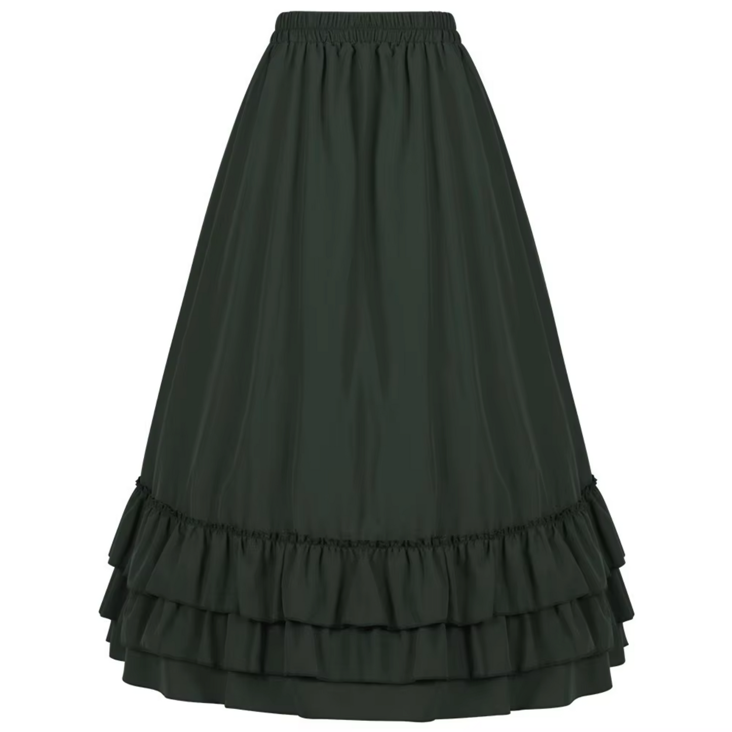 Felicity – Long Vintage Skirt with Ruffles