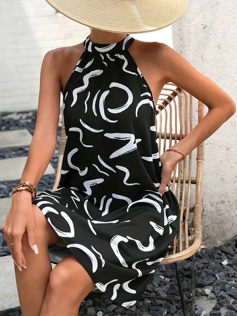 Miralith – Elegant Halter Dress