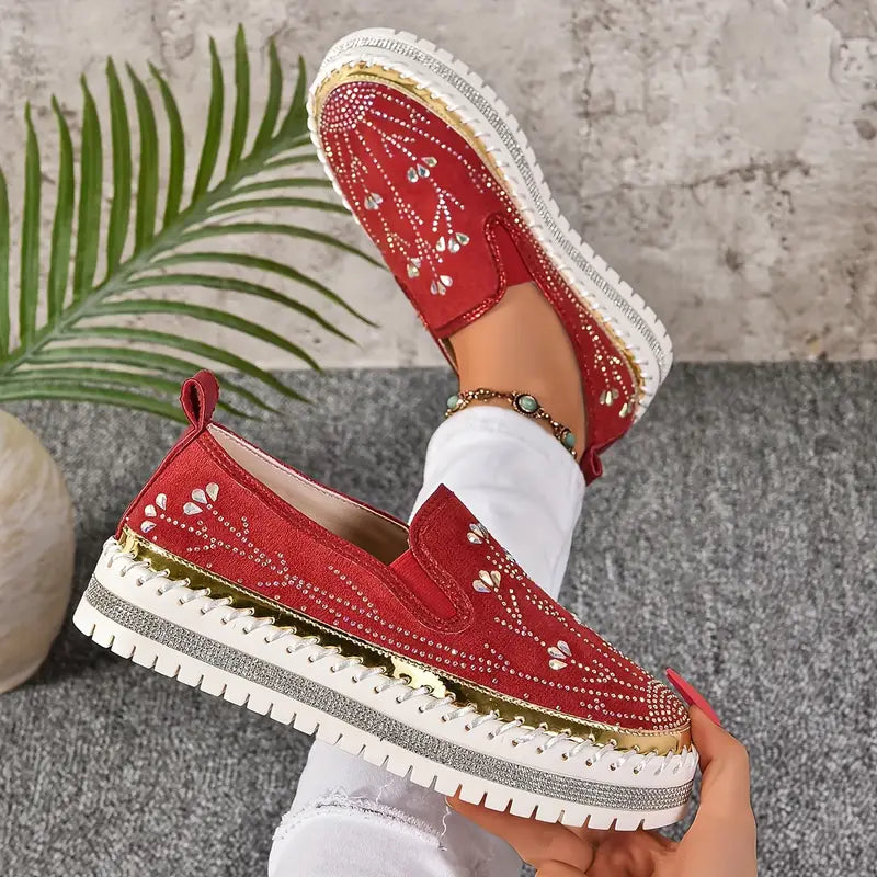 Lilithra – Stylish Shoes with Rhinestones