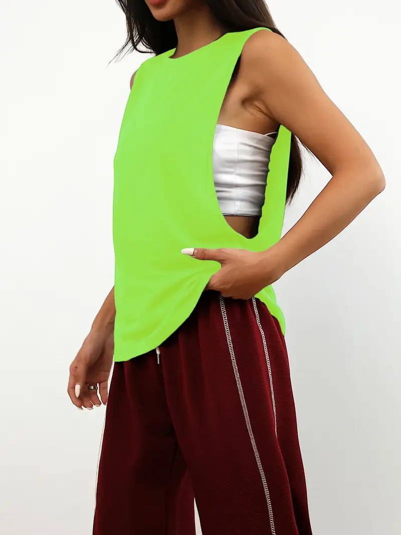 Vexis – Stylish, Sleeveless, Loose-fitting Tank Top