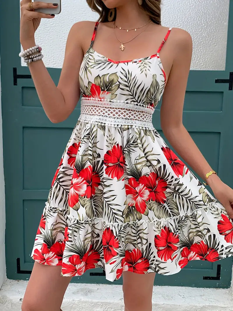 Lucena – Tropical Tiered Summer Dress