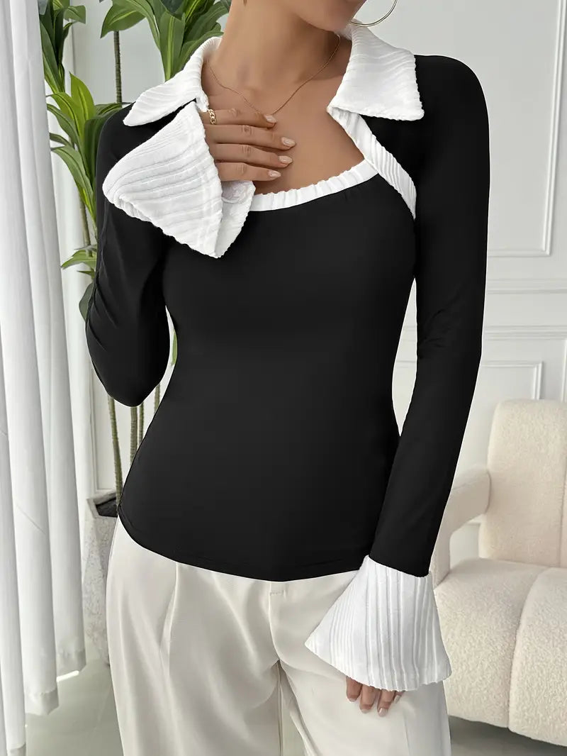 Wilda – Elegant Knitted Top