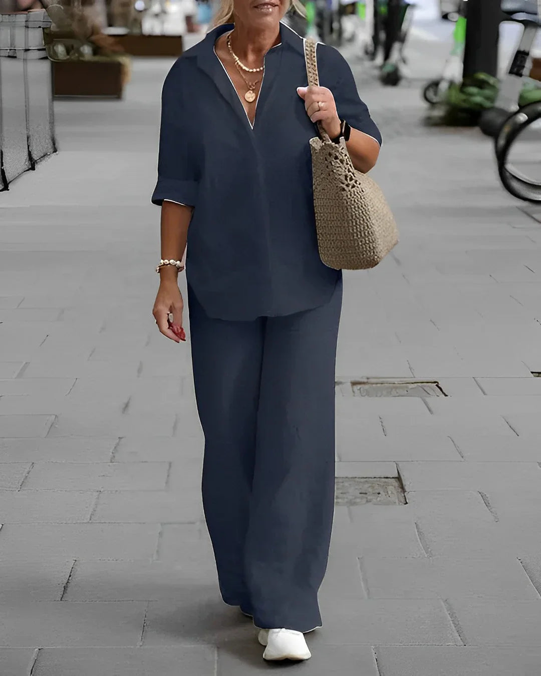 Azrielle – Elegant Linen Set