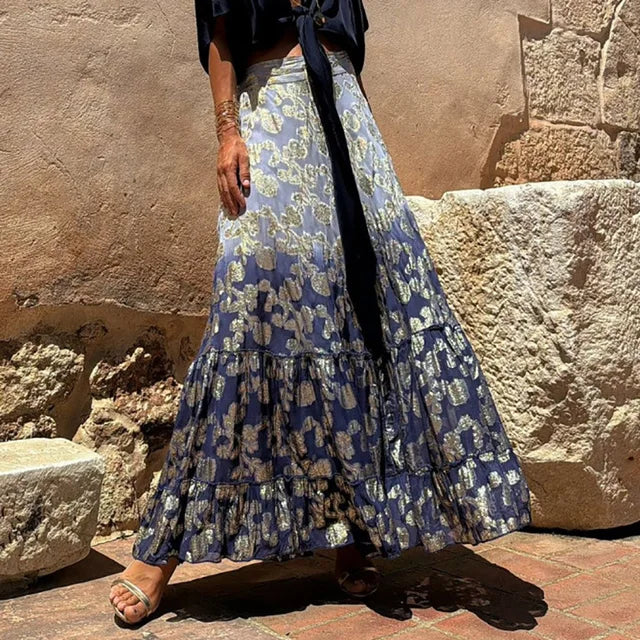 Arenda – Long Pleated Skirt