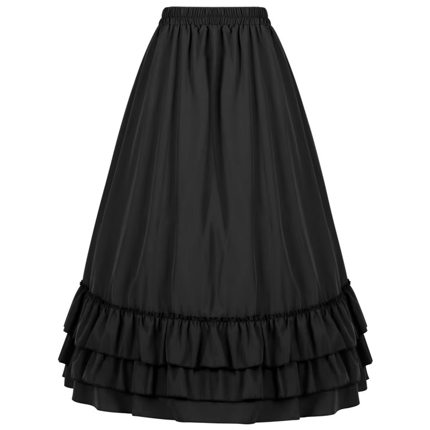 Felicity – Long Vintage Skirt with Ruffles
