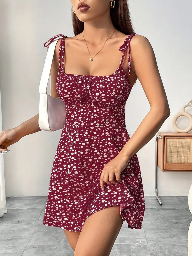 Maxine – Floral Print Mini Dress