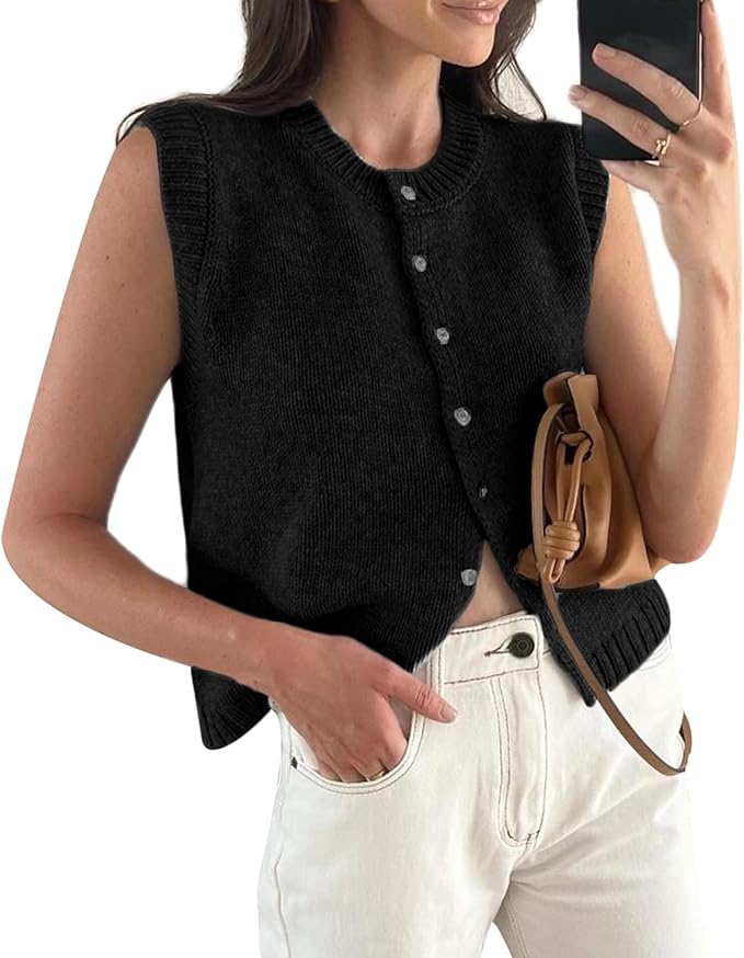 Tovia – High-quality Knitted Cotton Vest