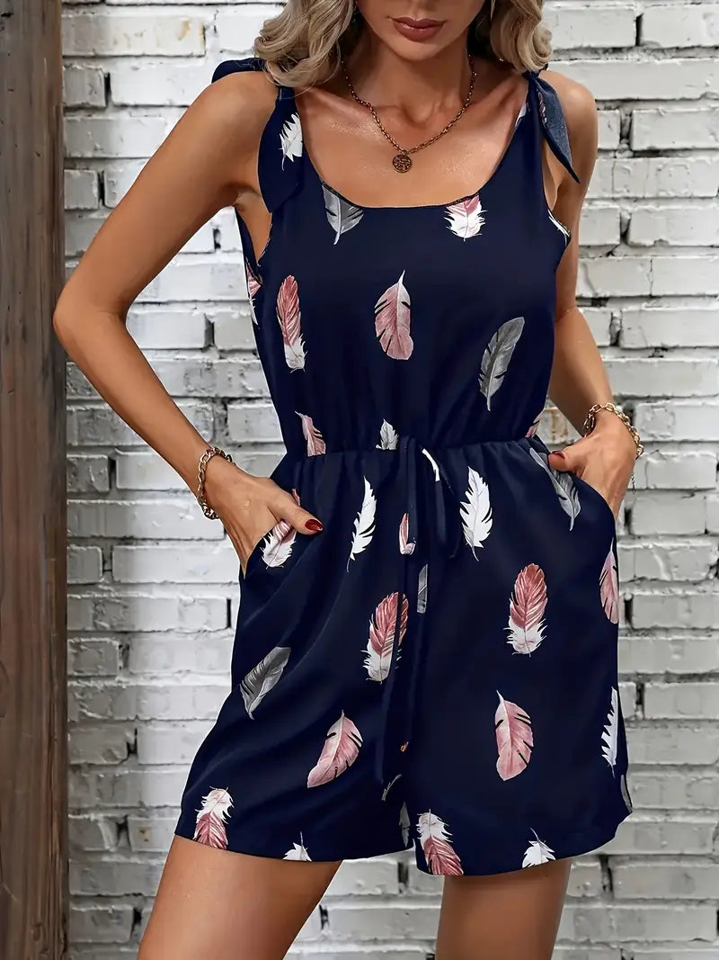 Kellian – Chic Romper with Straps