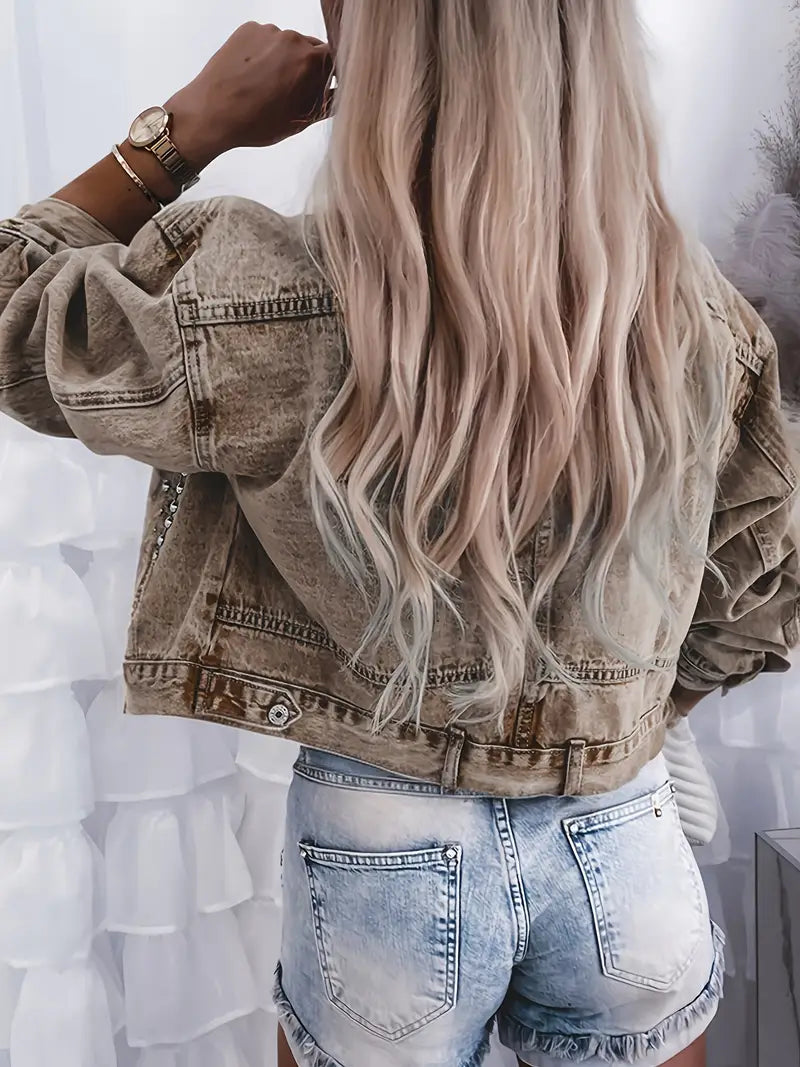 Suzume – Elegant Denim Jacket