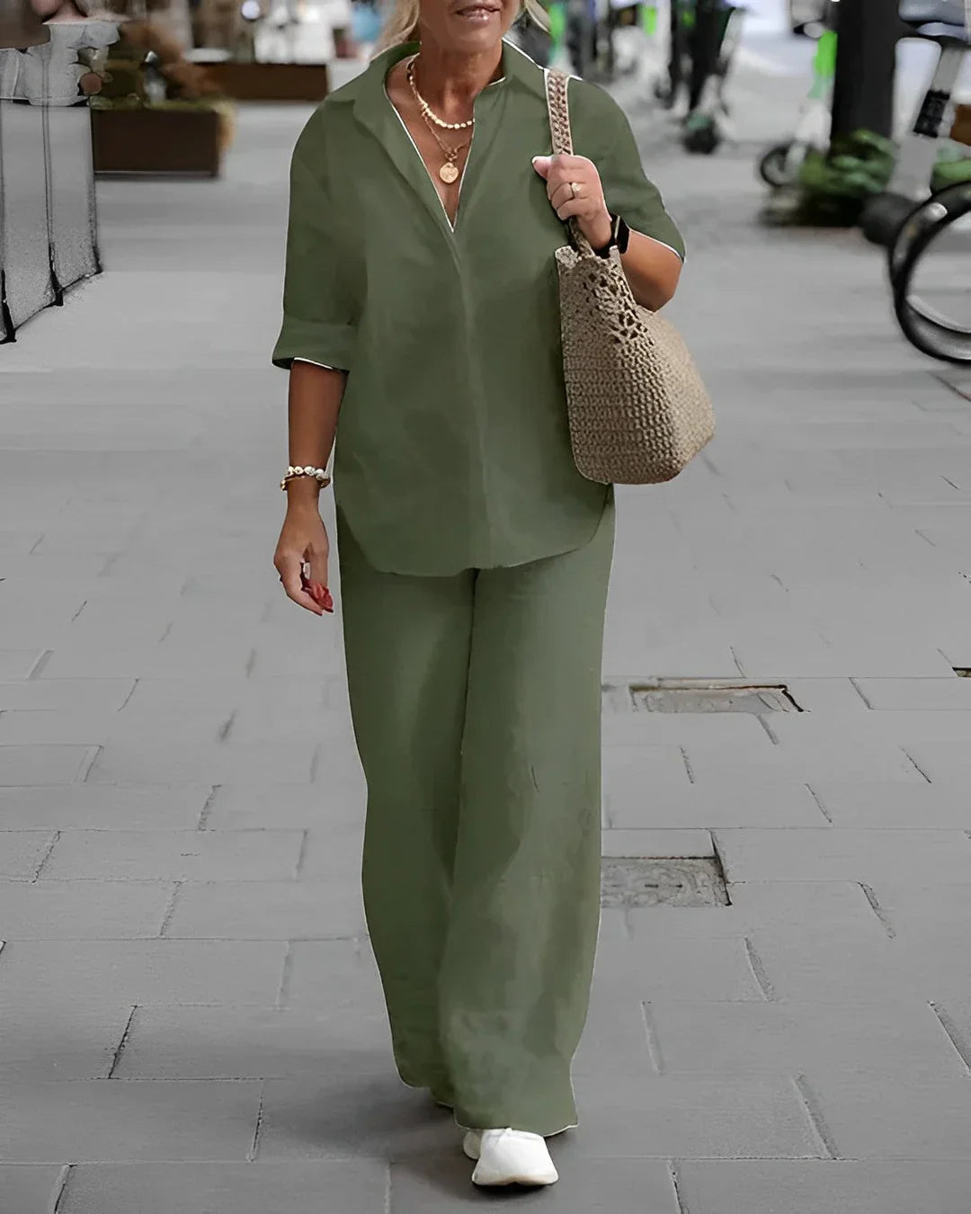 Azrielle – Elegant Linen Set
