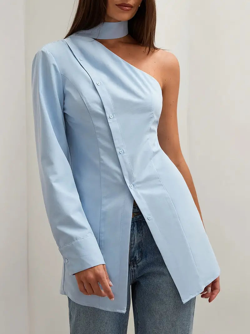 Ronja – Stylish Asymmetric Blouse