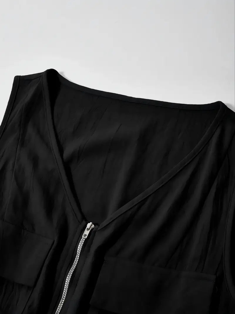 Deliora – Minimalist and Stylish Sleeveless Romper