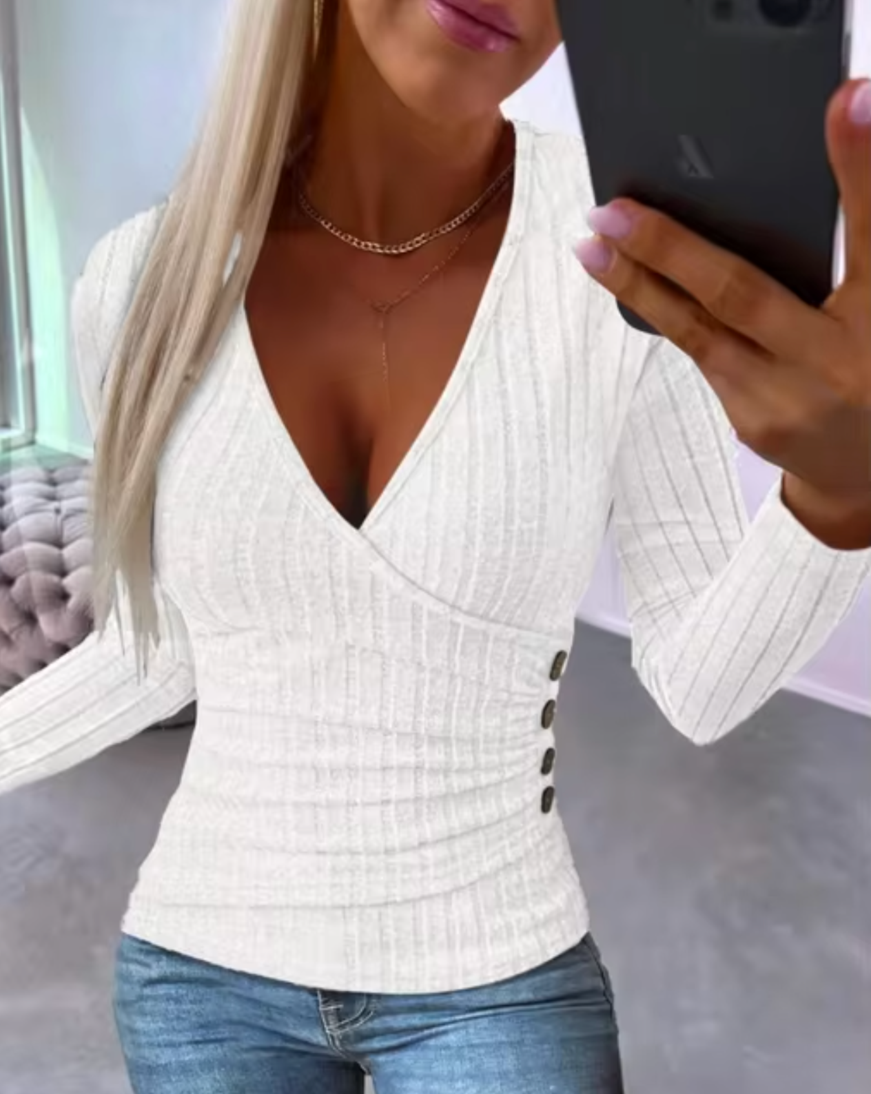 Shirin – Elegant Knitted Body con Sweater