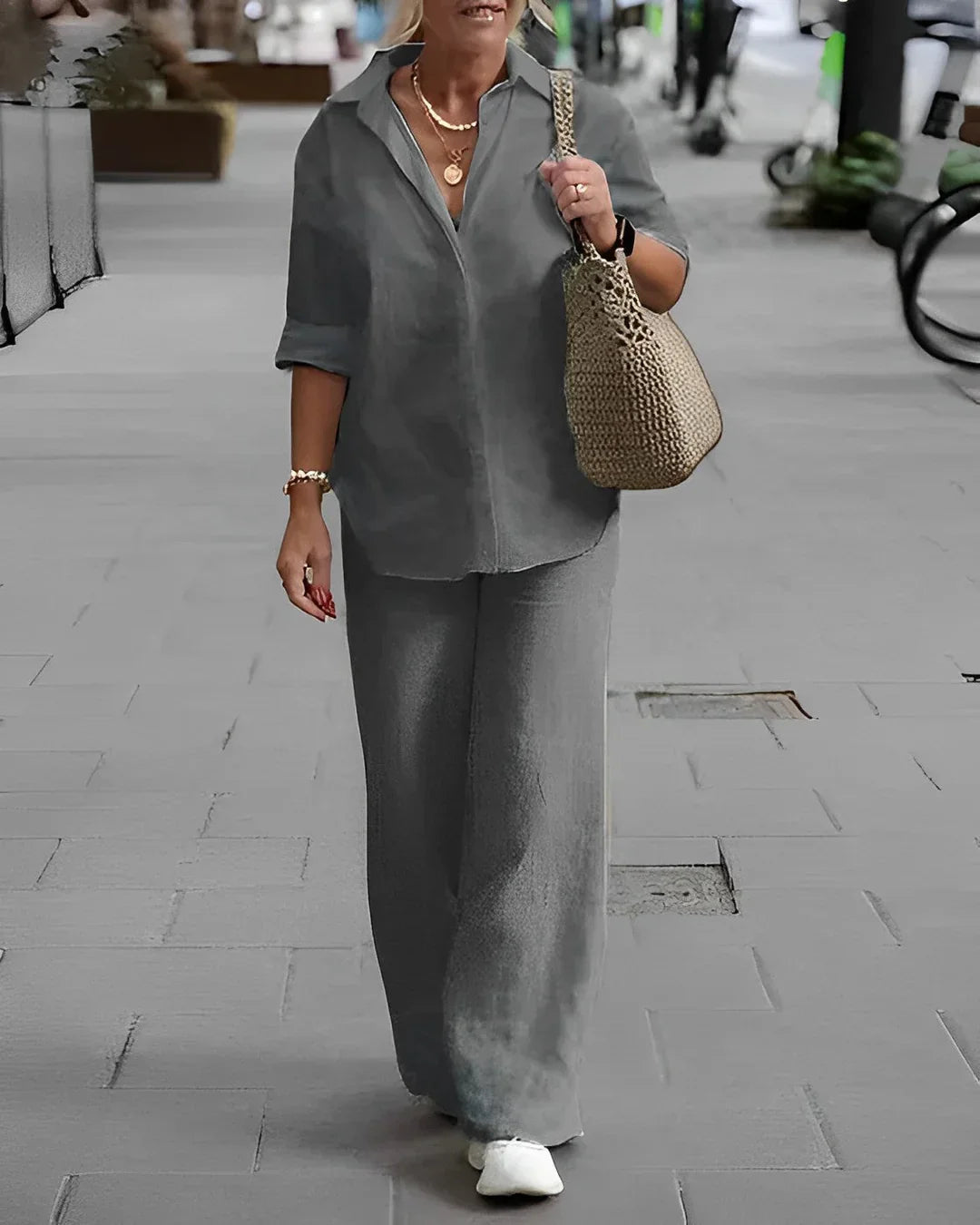 Azrielle – Elegant Linen Set