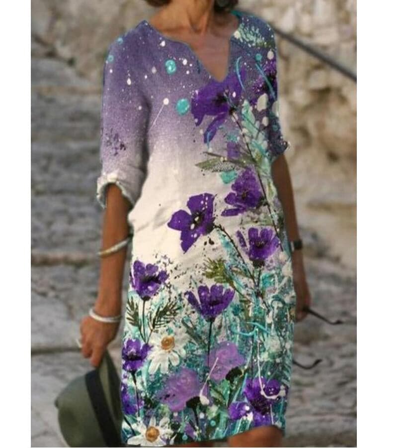 Eldavine – Stylish Printed Dress