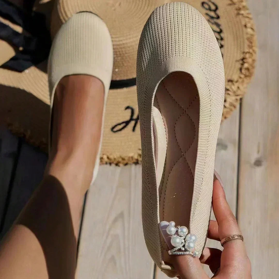 Elka – Comfy Knitted Flats