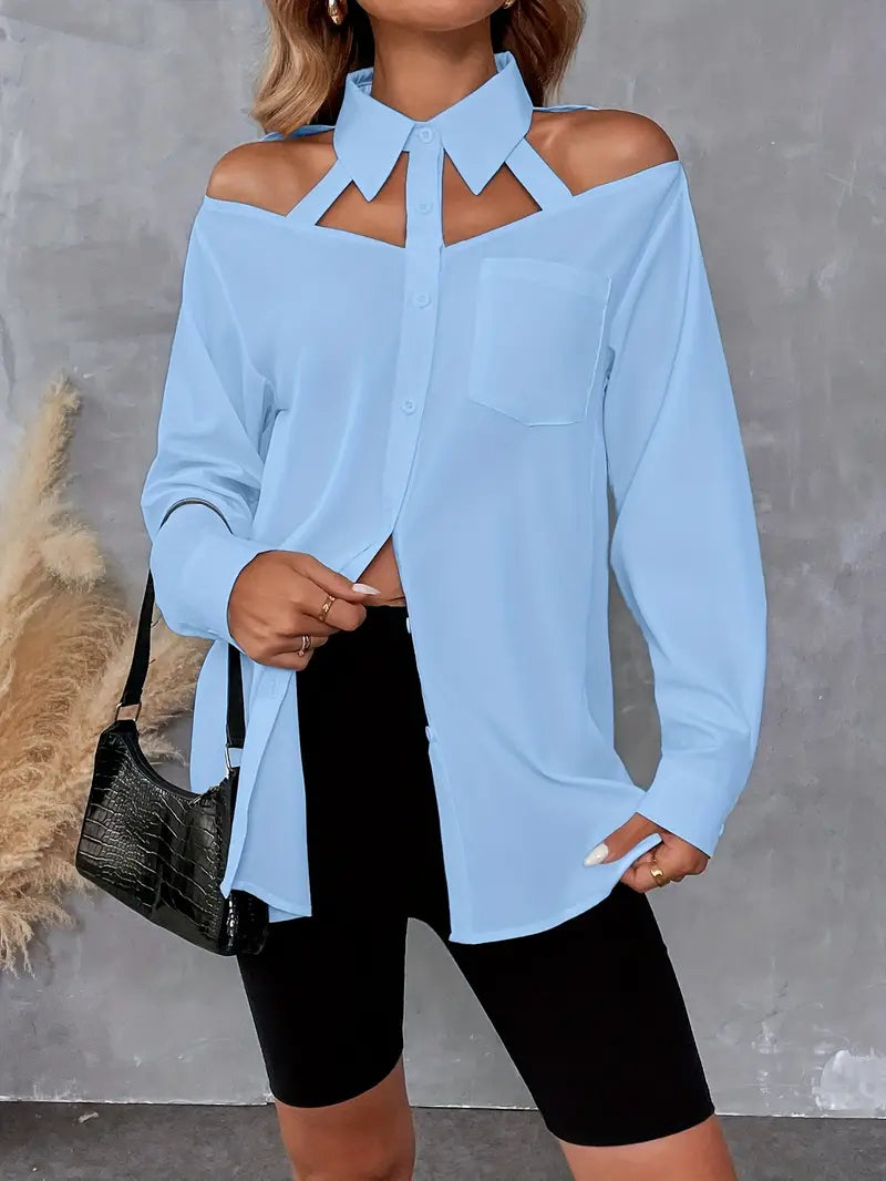 Idun – Stylish Modern Cut Blouse
