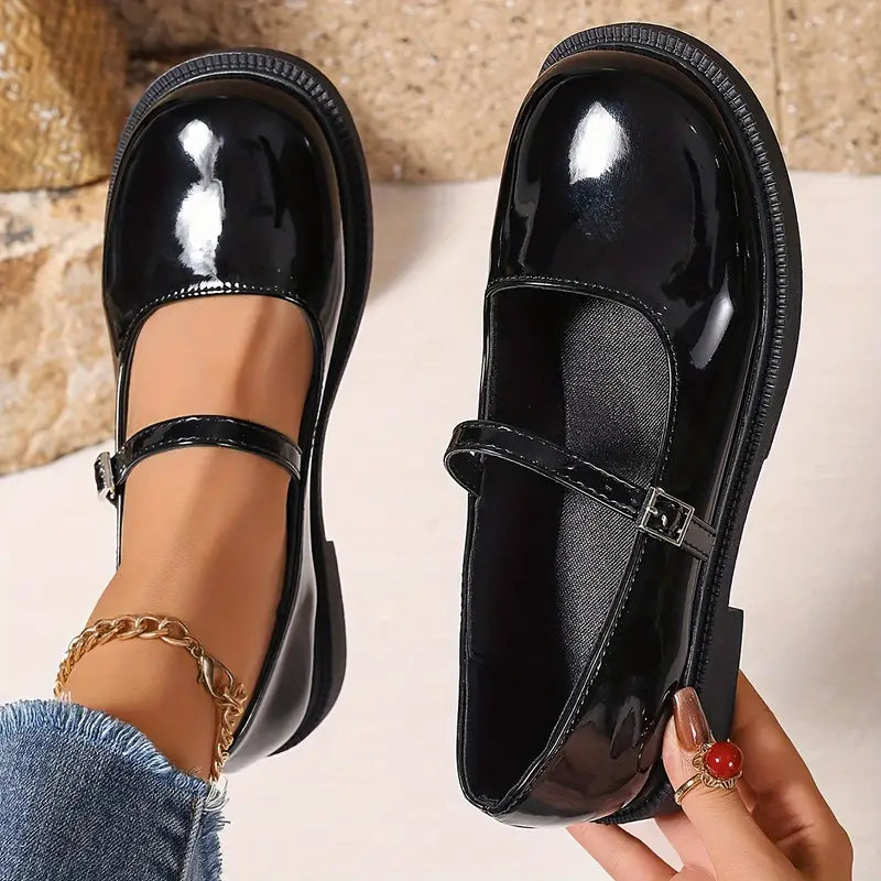 Elara – Vintage Leather Shoes