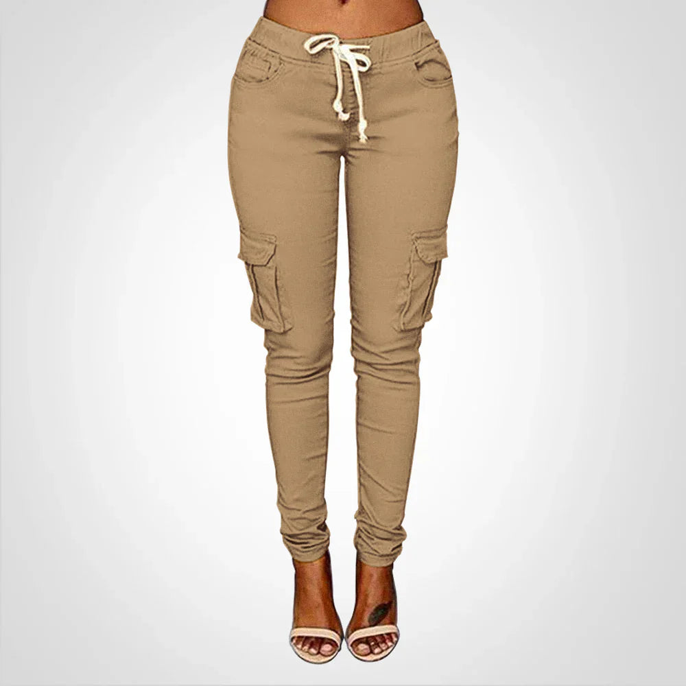 Fiela – Stylish Slim-fit Cargo Pants