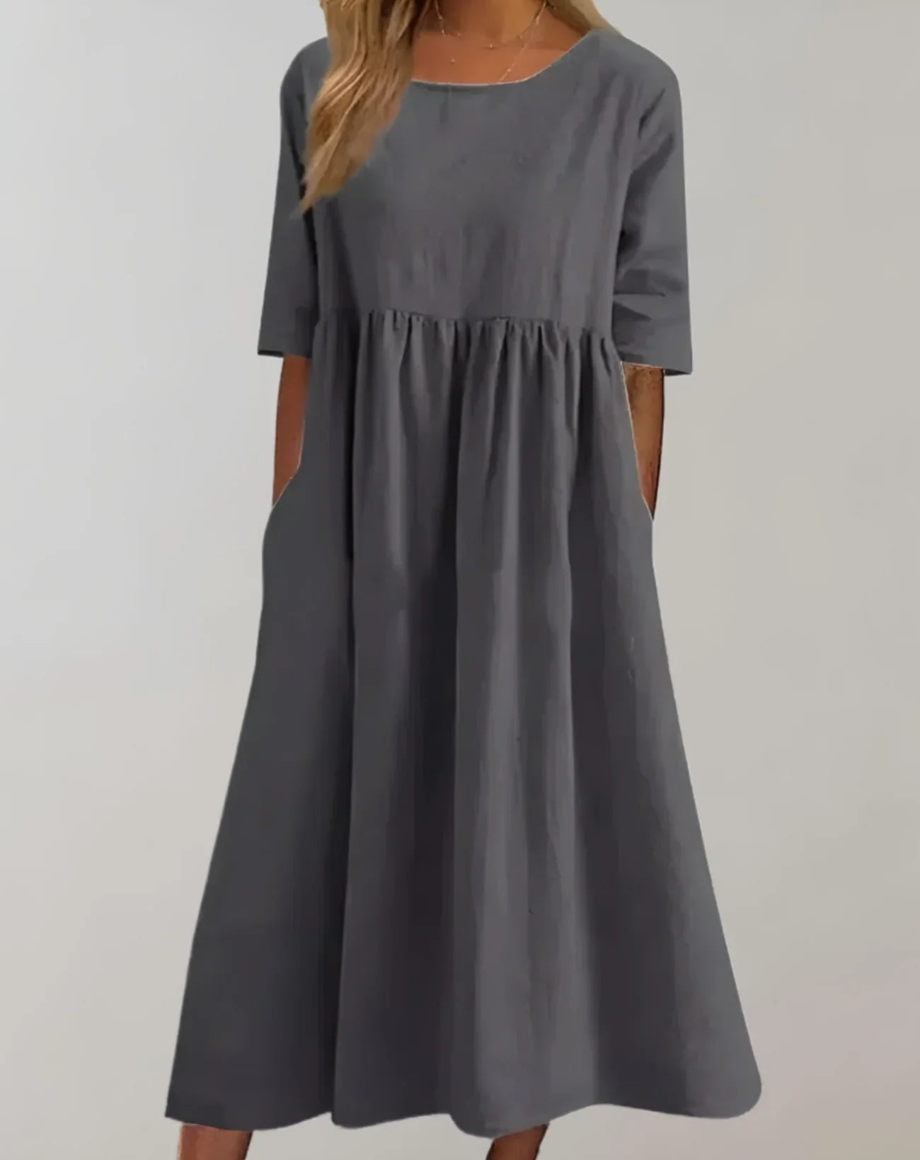 Diella – Cotton Linen Dress