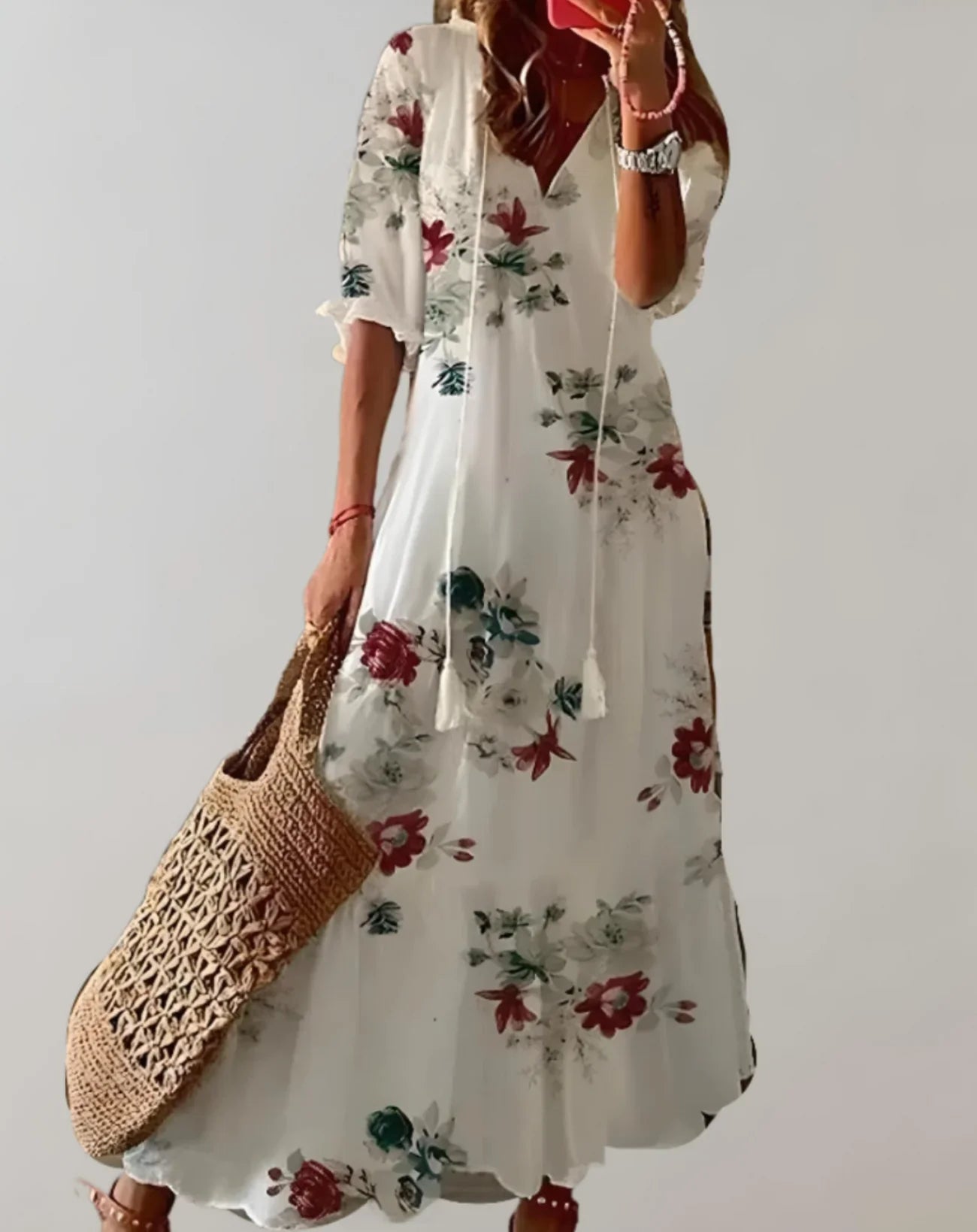 Megara – Lightweight floral maxi dress