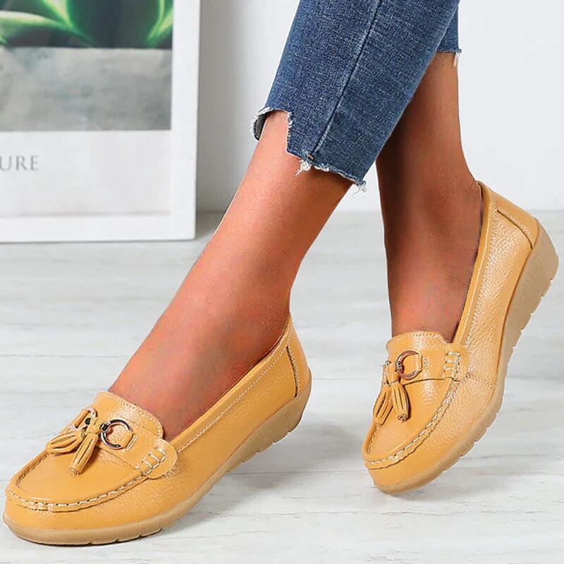 Oryanna – Classic Leather Loafers