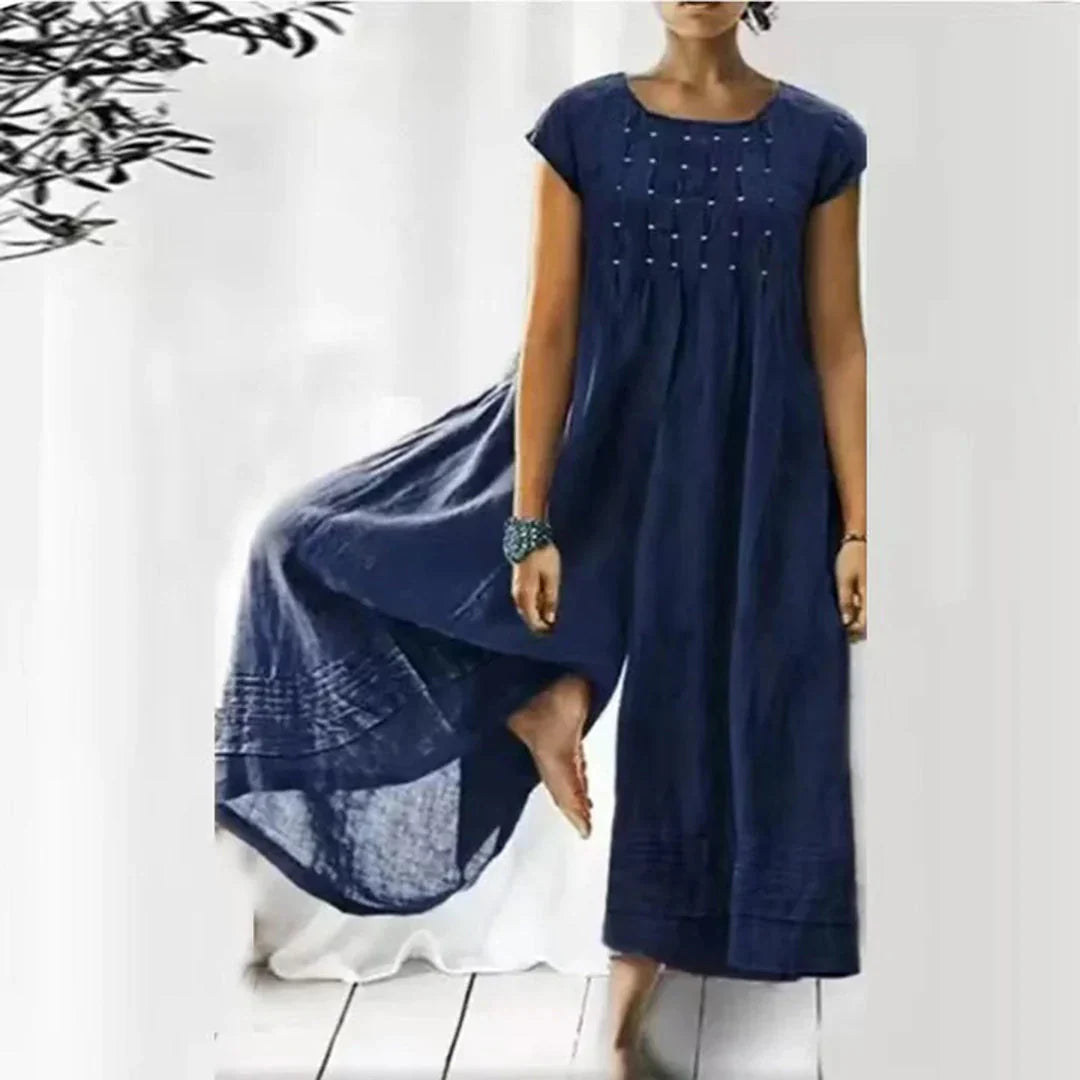 Sylmara – Breathable Cotton-Linen Dress