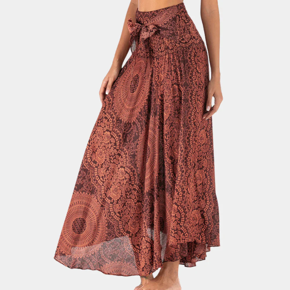 Velindra – Lightweight, Transparent Maxi Skirt