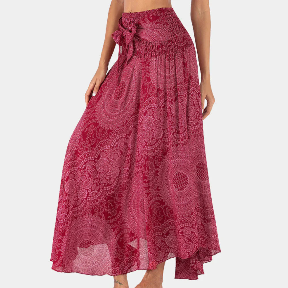 Velindra – Lightweight, Transparent Maxi Skirt