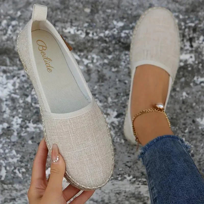 Mezarae – Stylish Linen Slippers