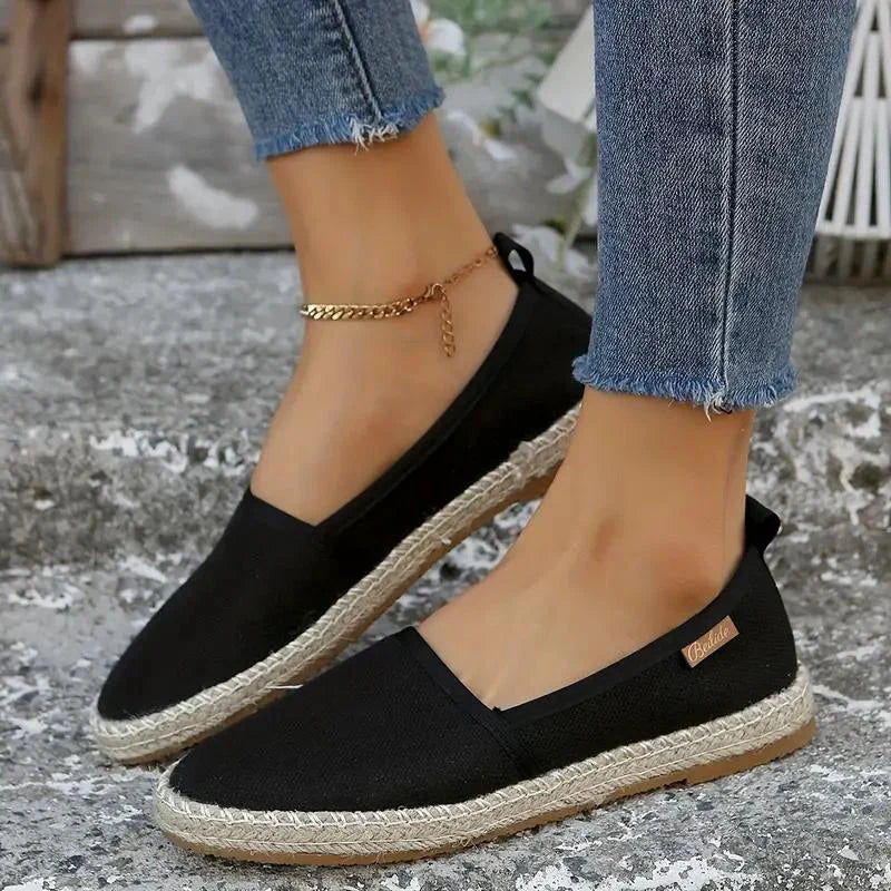 Mezarae – Stylish Linen Slippers