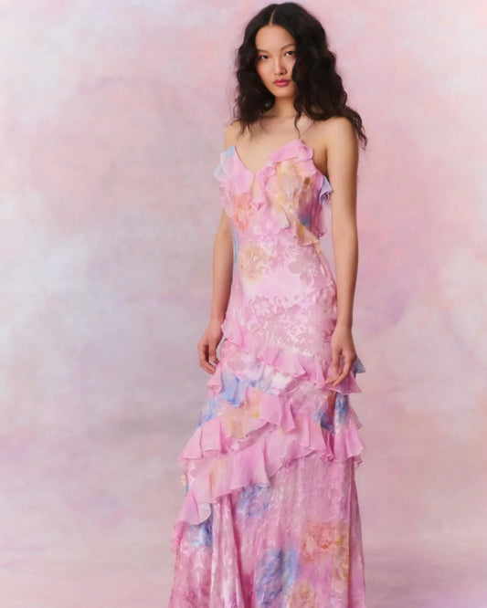 Levitia – Dreamy Ruffled Maxi Dress