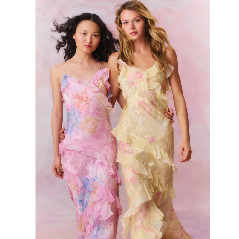 Levitia – Dreamy Ruffled Maxi Dress