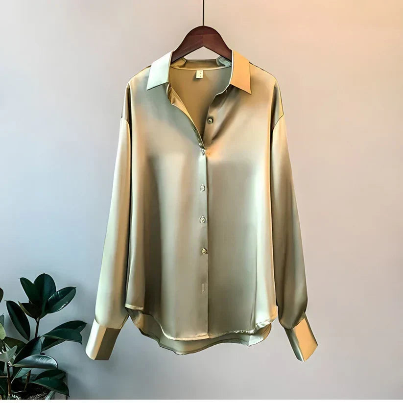 Lumi - Elegant Satin Blouse