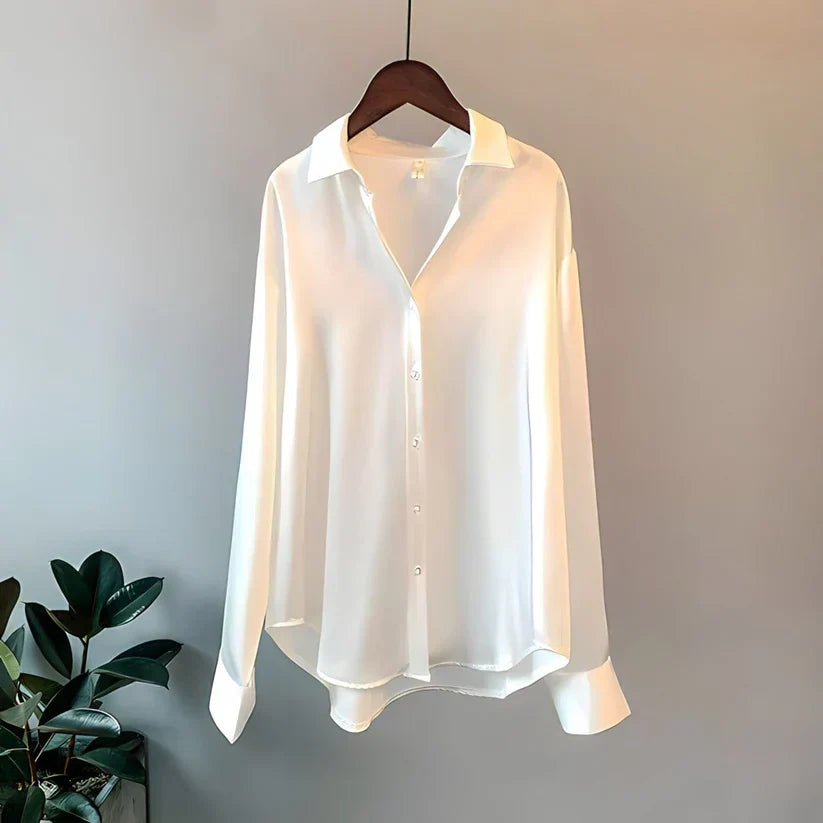 Lumi - Elegant Satin Blouse