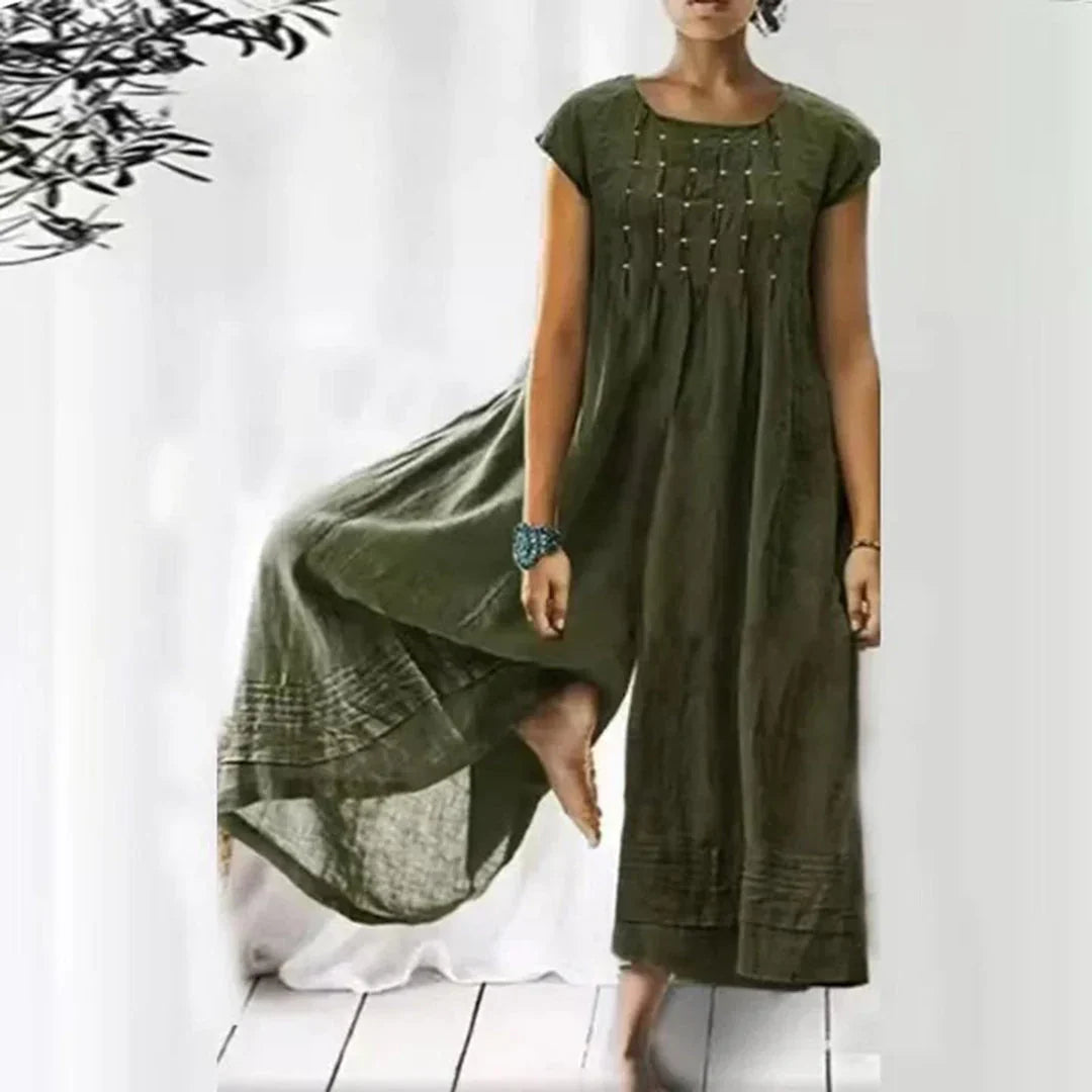 Sylmara – Breathable Cotton-Linen Dress