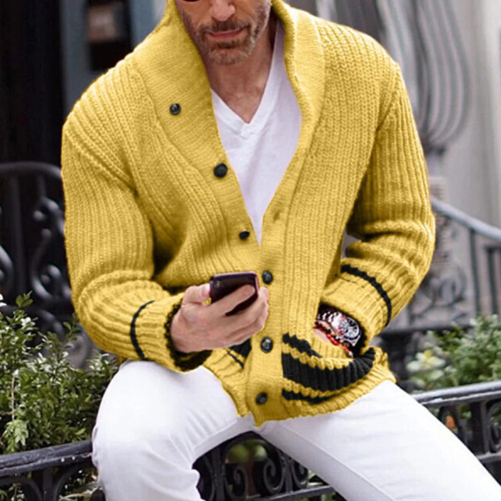 Jaxon - Winter cardigan for men