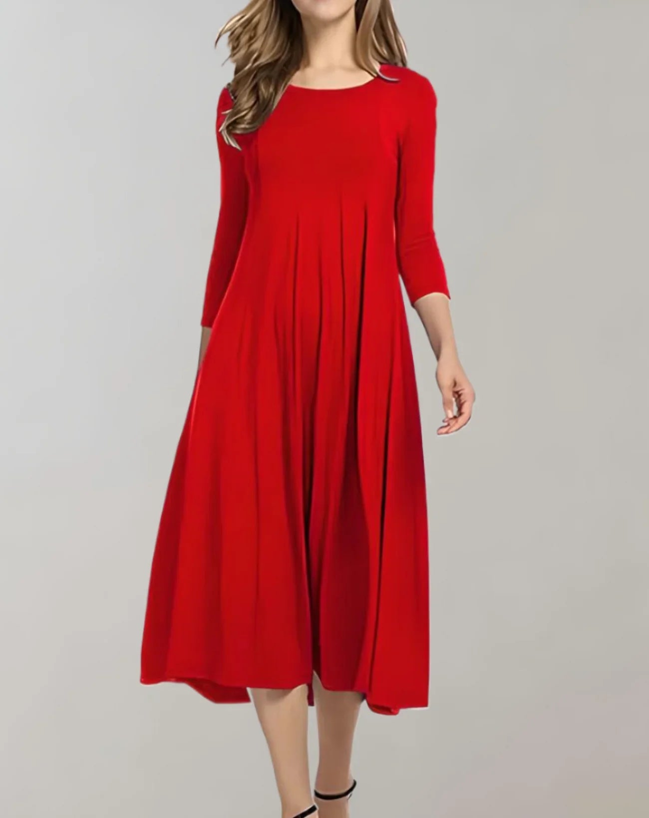 Inez – Elegant Lightweight Midi Dress