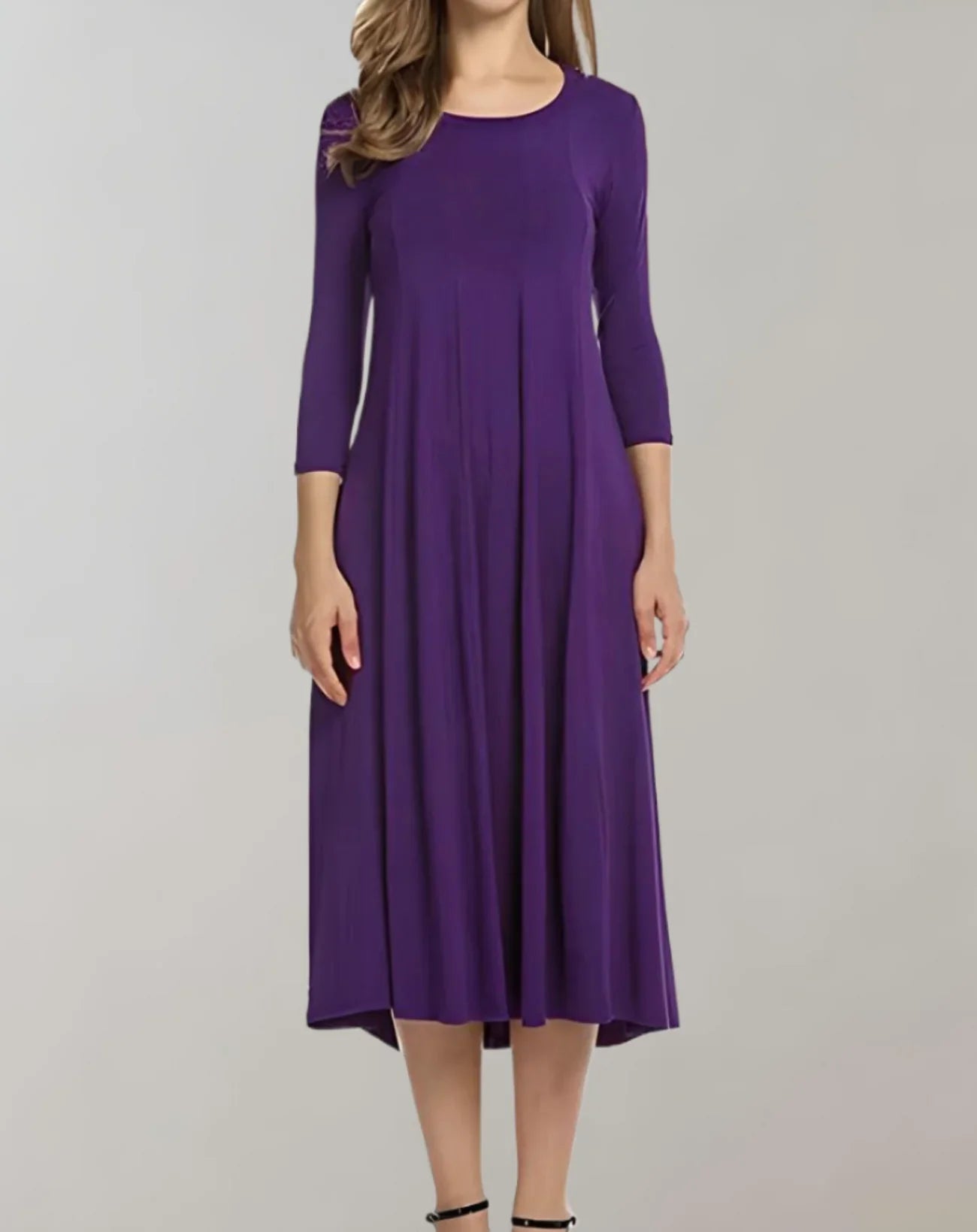 Inez – Elegant Lightweight Midi Dress